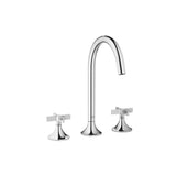 Dornbracht - Three-Hole Lavatory Mixer With Drain In Brushed Durabrass - Brushed Durabrass