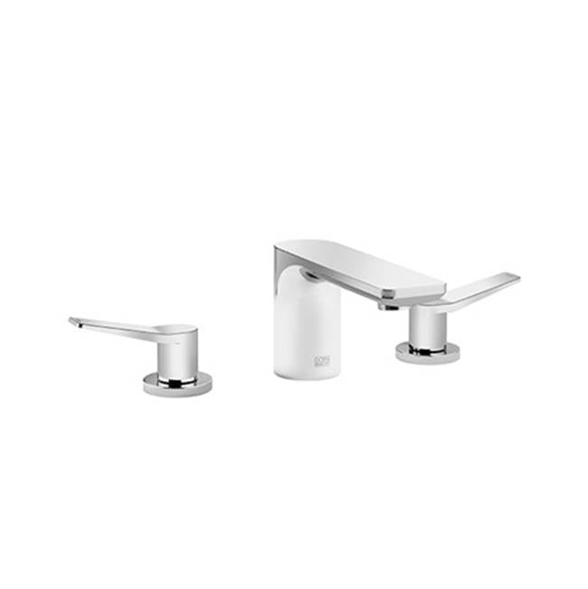 Dornbracht - Lisse Three-Hole Lavatory Mixer With Drain In Platinum Matte - Platinum Matte