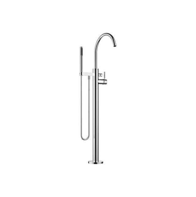 Dornbracht - Single-Lever Tub Mixer For Freestanding Installation With Hand Shower Set In Brushed Durabrass - Brushed Durabrass