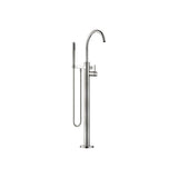 Dornbracht - Meta Single-Lever Tub Mixer For Freestanding Installation With Hand Shower Set In Platinum Matte - Platinum Matte