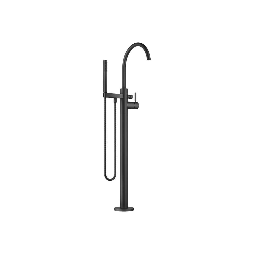 Dornbracht - Meta Single-Lever Tub Mixer For Freestanding Installation With Hand Shower Set In Black Matte - Black Matte