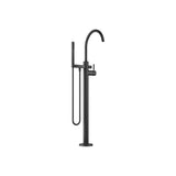 Dornbracht - Meta Single-Lever Tub Mixer For Freestanding Installation With Hand Shower Set In Black Matte - Black Matte