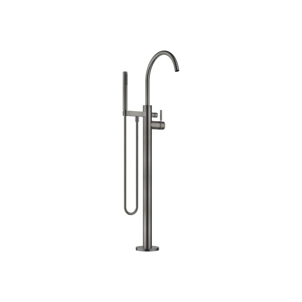 Dornbracht - Single-Lever Tub Mixer For Freestanding Installation With Hand Shower Set In Dark Platinum Matte - Dark platinum matte