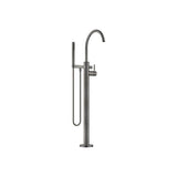 Dornbracht - Single-Lever Tub Mixer For Freestanding Installation With Hand Shower Set In Dark Platinum Matte - Dark platinum matte