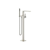 Dornbracht - CL.1 Single-Lever Tub Mixer For Freestanding Installation With Hand Shower Set In Platinum Matte - Platinum Matte
