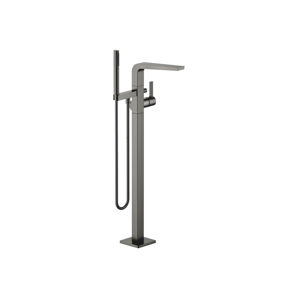 Dornbracht - CL.1 Single-Lever Tub Mixer For Freestanding Installation With Hand Shower Set In Dark Platinum Matte - Dark platinum matte