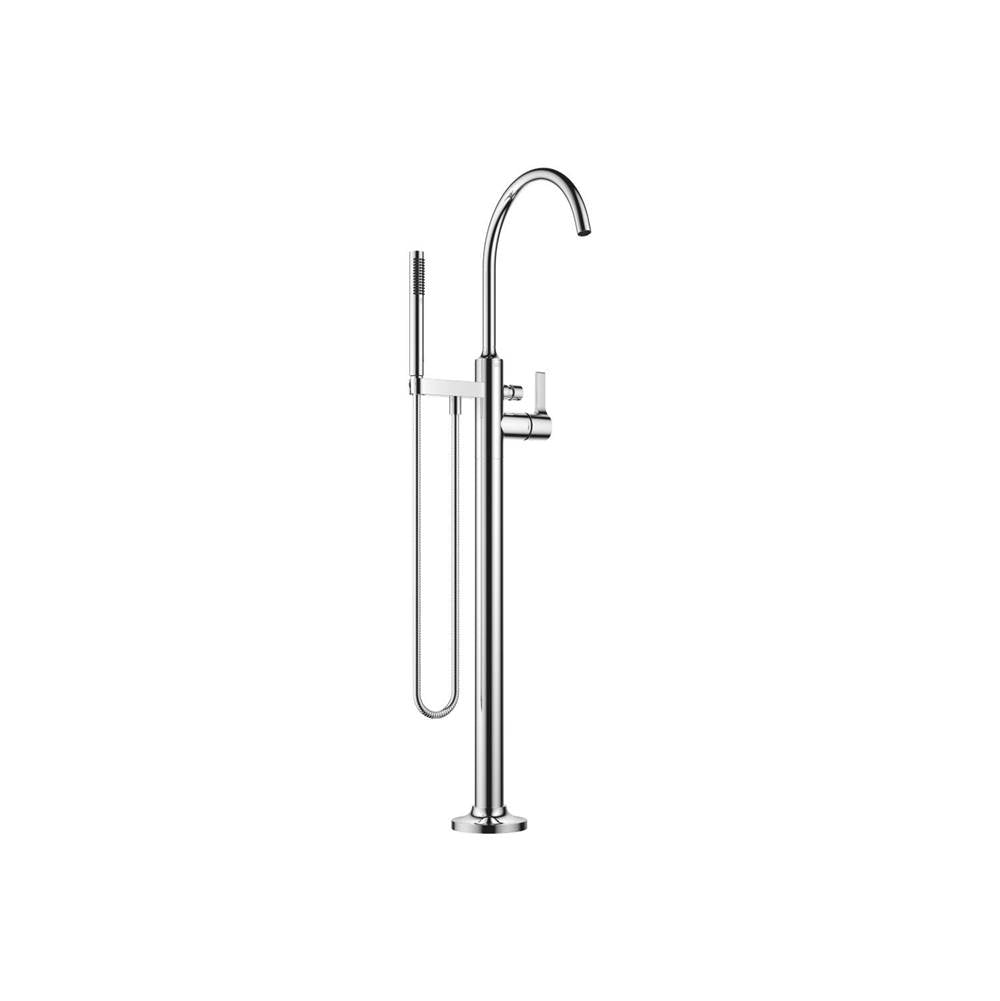 Dornbracht - VAIA Single-Lever Tub Mixer For Freestanding Installation With Hand Shower Set In Platinum - Platinum