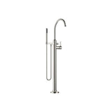 Dornbracht - VAIA Single-Lever Tub Mixer For Freestanding Installation With Hand Shower Set In Platinum Matte - Platinum Matte