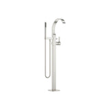 Dornbracht - CYO Single-Lever Tub Mixer For Freestanding Installation With Hand Shower Set In Platinum Matte - Platinum Matte