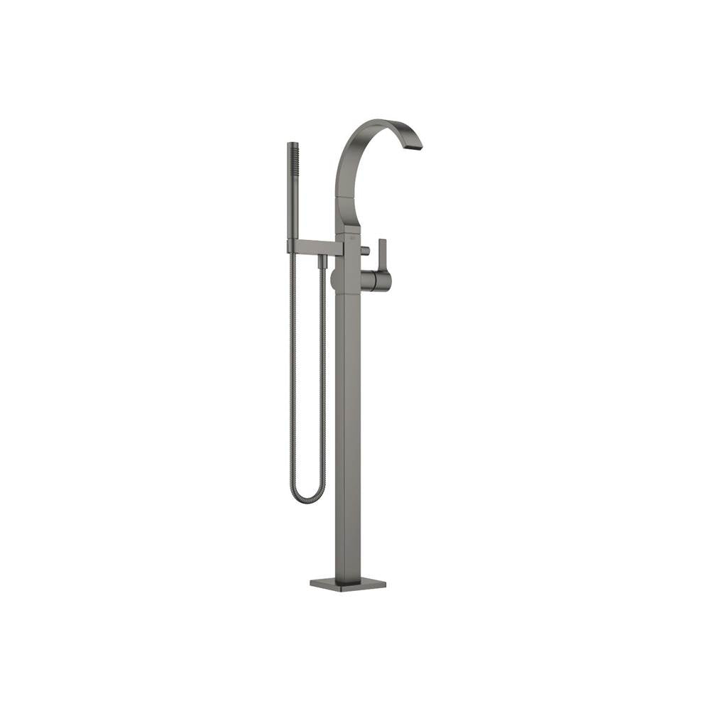 Dornbracht - CYO Single-Lever Tub Mixer For Freestanding Installation With Hand Shower Set In Dark Platinum Matte - Dark platinum matte