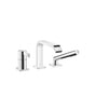 Dornbracht - IMO Three-Hole Single-Lever Tub Mixer For Deck-Mounted Tub Installation In Polished Chrome - Polished Chrome