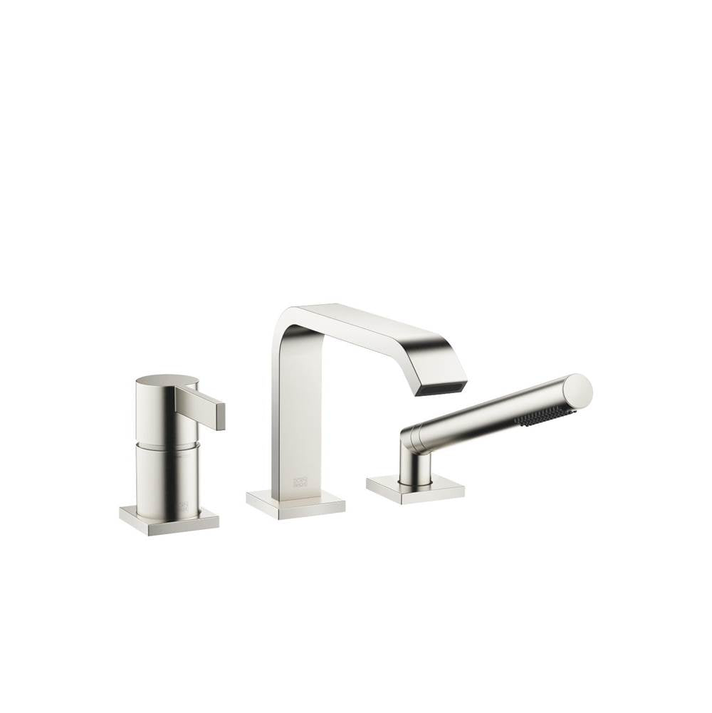 Dornbracht - IMO Three-Hole Single-Lever Tub Mixer For Deck-Mounted Tub Installation In Platinum Matte - Platinum Matte