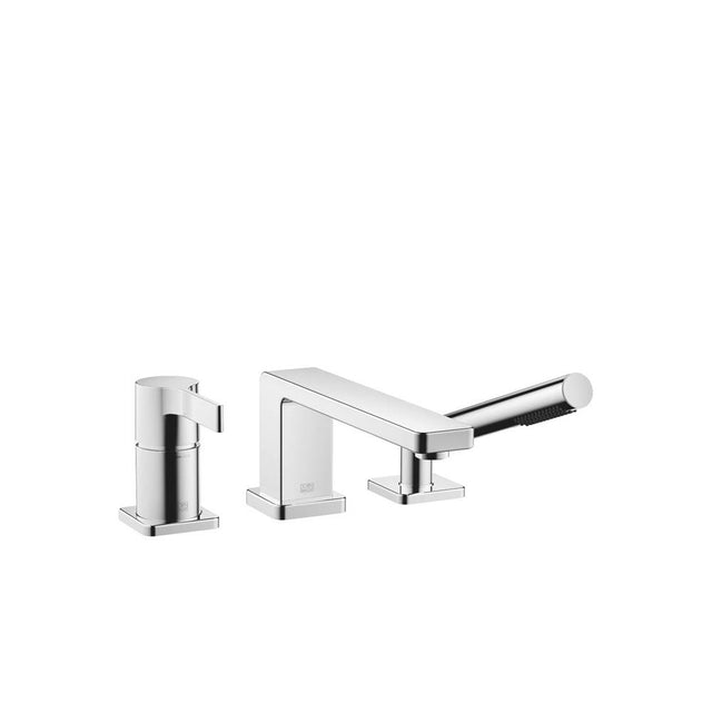 Dornbracht - LULU Three-Hole Single-Lever Tub Mixer For Deck-Mounted Tub Installation In Polished Chrome - Polished Chrome