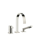 Dornbracht - MEM Three-Hole Single-Lever Tub Mixer For Deck-Mounted Tub Installation In Platinum - Platinum