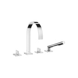Dornbracht - MEM Deck-Mounted Tub Mixer, With Hand Shower Set For Deck-Mounted Tub Installation In Polished Chrome - Polished Chrome