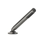 Dornbracht - VAIA Hand Shower Set For Deck-Mounted Tub Installation In Dark Platinum Matte - Dark platinum matte