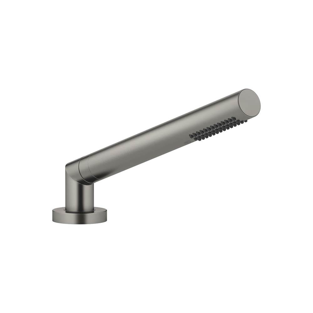 Dornbracht - Hand Shower Set For Deck-Mounted Tub Installation In Dark Platinum Matte - Dark platinum matte