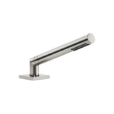 Dornbracht - Symetrics Hand Shower Set For Deck-Mounted Tub Installation In Platinum Matte - Platinum Matte