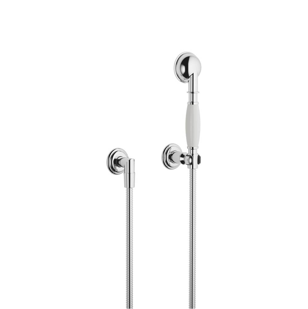 Dornbracht - Hand Shower Set With Individual Flanges In Brushed Durabrass - Brushed Durabrass