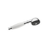 Dornbracht - Madison Metal Hand Shower With Porcelain (White) Handle In Brushed Durabrass - Brushed Durabrass
