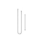 Dornbracht - Metal Shower Hose Two-Piece 1/2'' X 3/8'' X 88-5/8'' In Polished Chrome - Polished Chrome