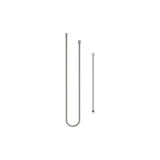 Dornbracht - Metal Shower Hose Two-Piece 1/2'' X 3/8'' X 88-5/8'' In Platinum - Platinum