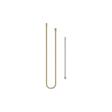 Dornbracht - Metal Shower Hose Two-Piece 1/2'' X 3/8'' X 88-5/8'' In Durabrass - Durabrass
