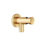 Dornbracht - Wall Elbow With Integrated Wall Bracket In Brushed Durabrass - Brushed Durabrass