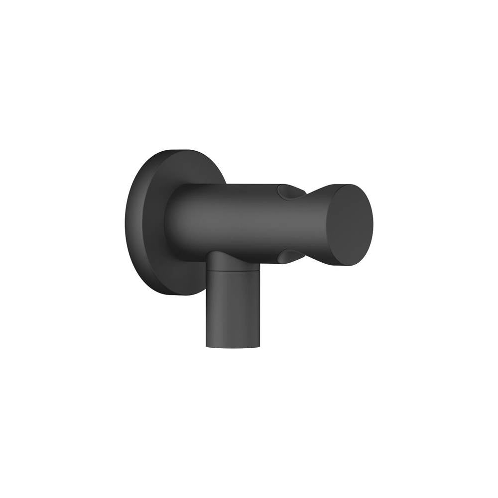 Dornbracht - Wall Elbow With Integrated Wall Bracket In Black Matte - Black Matte