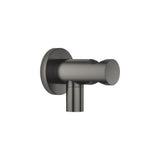 Dornbracht - Wall Elbow With Integrated Wall Bracket In Dark Platinum Matte - Dark platinum matte