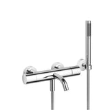 Dornbracht - Tub Thermostat For Wall-Mounted Installation With Hand Shower Set In Polished Chrome - Polished Chrome