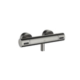 Dornbracht - Shower Thermostat For Wall-Mounted Installation In Dark Platinum Matte - Dark platinum matte