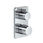 Dornbracht - Concealed Thermostat With One-Way Volume Control In Platinum Matte - Platinum Matte