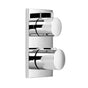 Dornbracht - Concealed Thermostat With Two-Way Volume Control In Dark Platinum Matte - Dark platinum matte