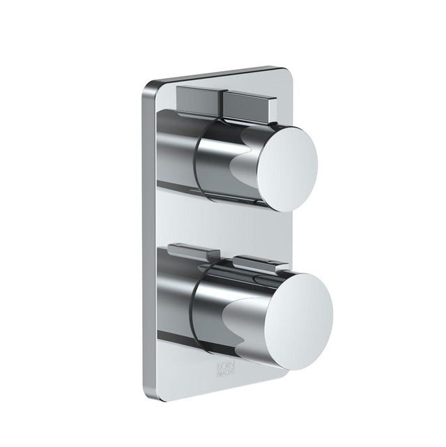 Dornbracht - Concealed Thermostat With Two-Way Volume Control In Platinum Matte - Platinum Matte