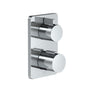 Dornbracht - Concealed Thermostat With Two-Way Volume Control In Platinum Matte - Platinum Matte