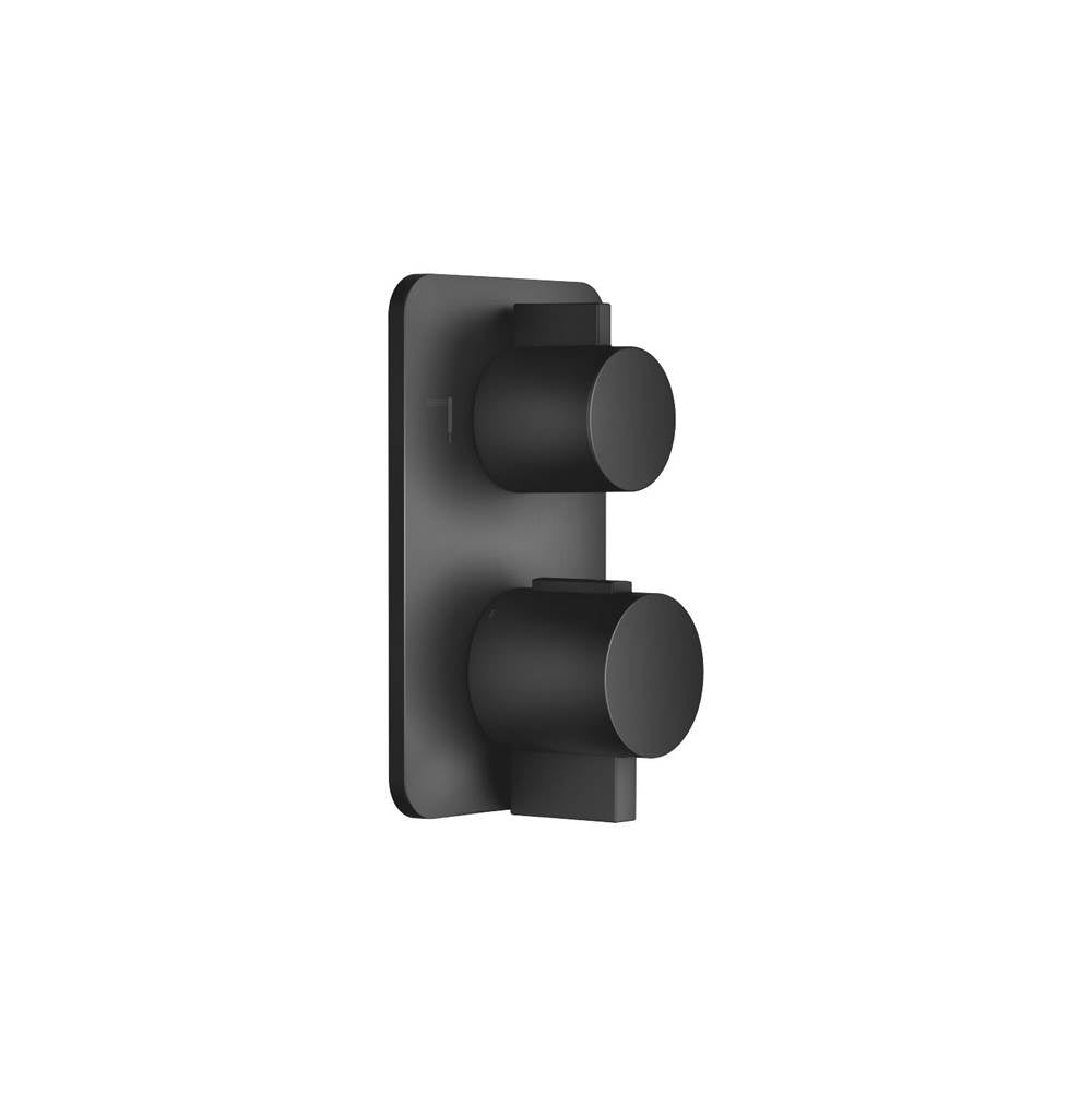 Dornbracht - Concealed Thermostat With Two-Way Volume Control - Black Matte