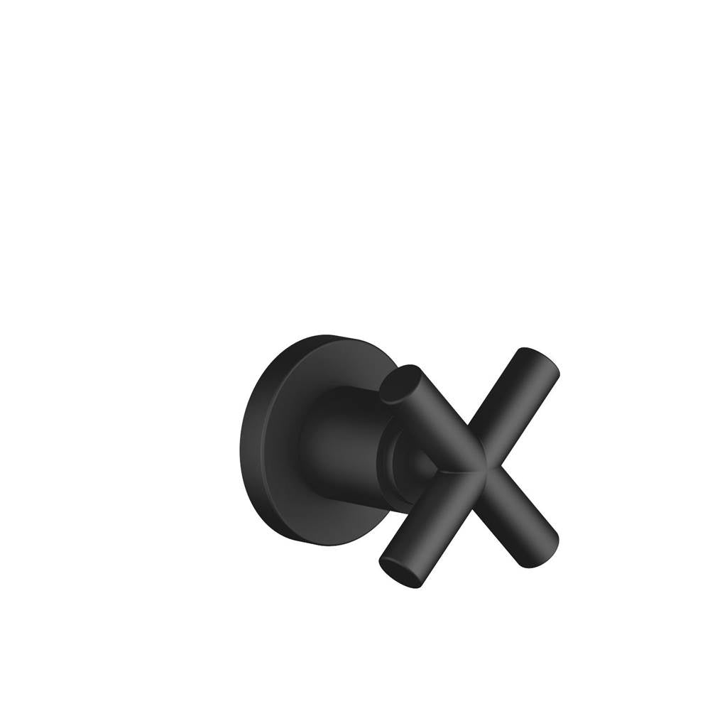 Dornbracht - Tara Volume Control Clockwise-Closing 1/2'' In Black Matte - Black Matte