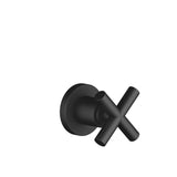 Dornbracht - Tara Volume Control Clockwise-Closing 1/2'' In Black Matte - Black Matte