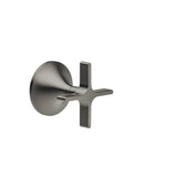 Dornbracht - VAIA Volume Control Clockwise-Closing 3/4'' In Dark Platinum Matte - Dark platinum matte