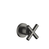 Dornbracht - Tara Volume Control Clockwise-Closing 3/4'' In Dark Platinum Matte - Dark platinum matte