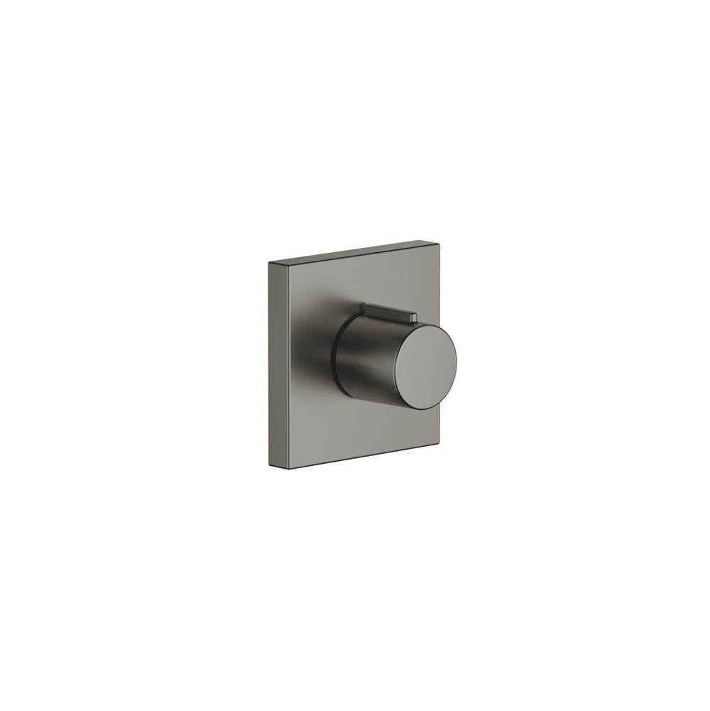 Dornbracht - Symetrics Volume Control Counter-Clockwise Closing 3/4'' In Dark Platinum Matte - Dark platinum matte