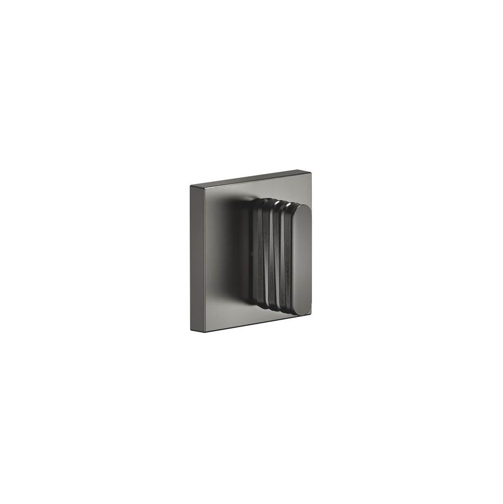 Dornbracht - CL.1 Volume Control Clockwise-Closing 1/2'' In Dark Platinum Matte - Dark platinum matte