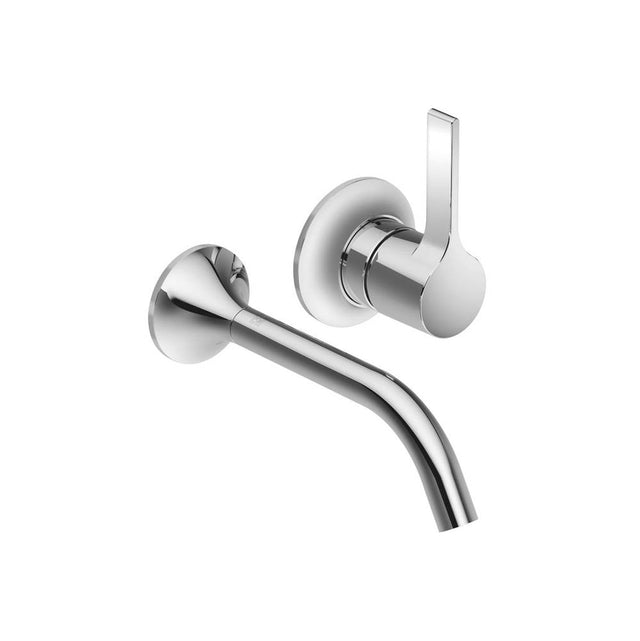 Dornbracht - VAIA Wall-Mounted Single-Lever Mixer Without Drain In Dark Platinum Matte - Dark platinum matte
