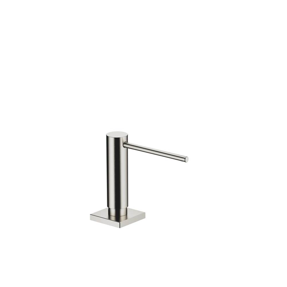 Dornbracht - Soap Dispenser With Flange In Platinum Matte - Platinum Matte