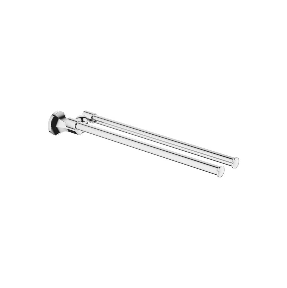 Dornbracht - Madison Towel Bar Two-Piece Pivotable In Polished Chrome - Polished Chrome