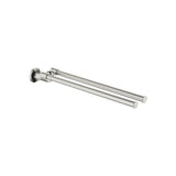 Dornbracht - Madison Towel Bar Two-Piece Pivotable In Platinum Matte - Platinum Matte