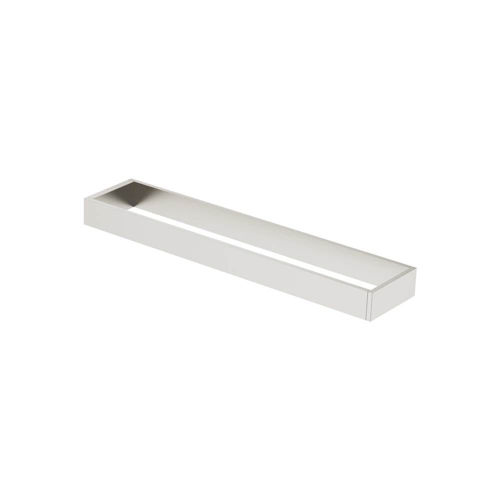 Dornbracht - MEM Towel Bar Two-Piece Fixed In Platinum Matte - Platinum Matte