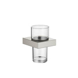 Dornbracht - MEM Tumbler Wall-Mounted In Platinum Matte - Platinum Matte