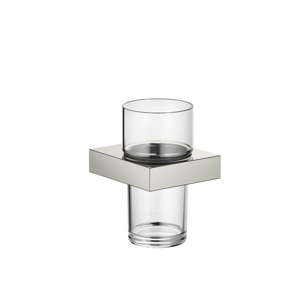 Dornbracht - MEM Tumbler Wall-Mounted In Platinum - Platinum